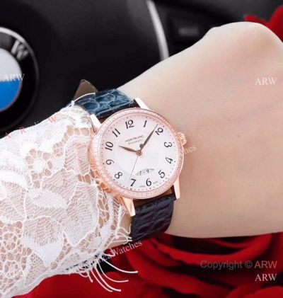 Swiss Copy Montblanc Boheme Date U0111059 Watch Rose Gold Diamonds Case